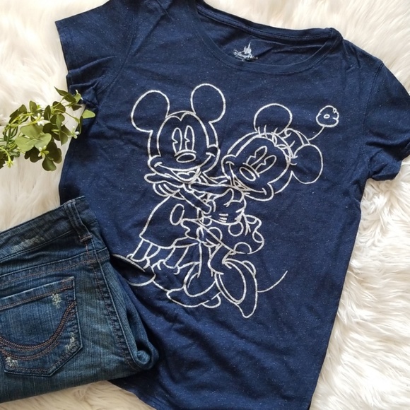 Disney Parks Tops - DISNEY {Disney Parks} Mickey and Minnie Tshirt